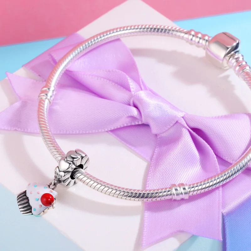 (imagem para) Charm Pendente Bolos de copo estilo Pandora - SCC350 - Visualizar 4