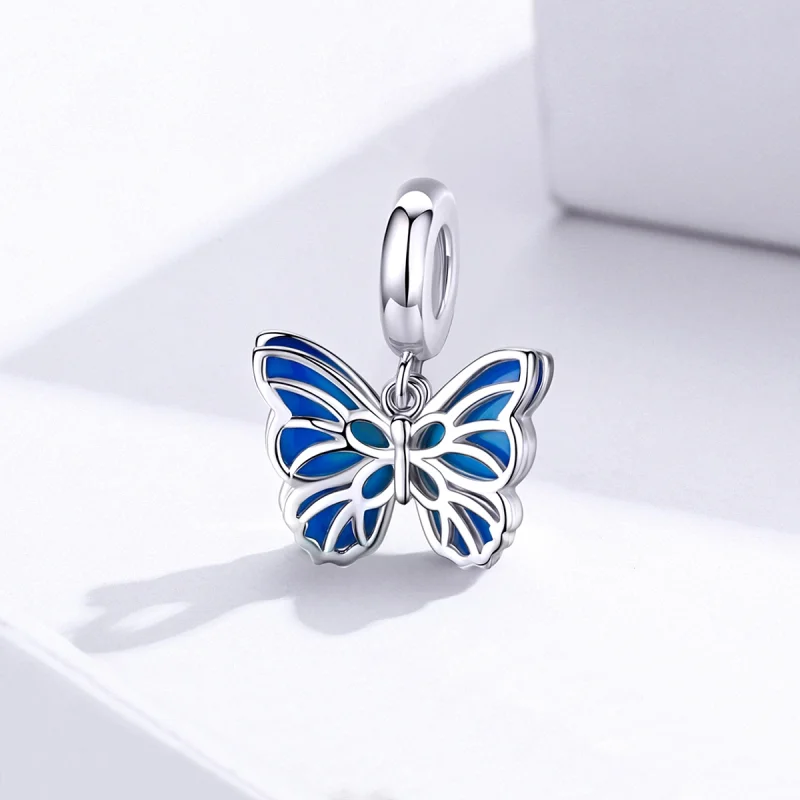 (imagem para) Charm Pendente Borboleta estilo Pandora - BSC149 - Visualizar 2