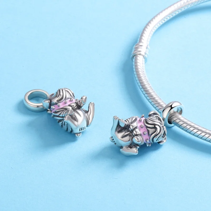 (imagem para) Charm Pendente Buldogues Ingleses estilo Pandora - SCC552 - Visualizar 5