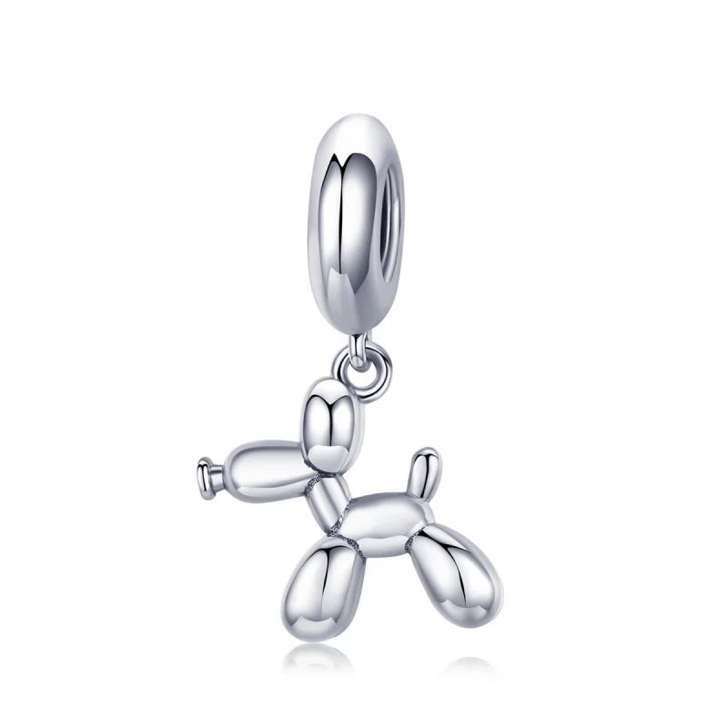 (imagem para) Charm Pendente Cachorro-balão fofo estilo Pandora - SCC981
