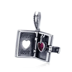 (imagem para) Charm Pendente Carta de amor estilo Pandora - SCC980