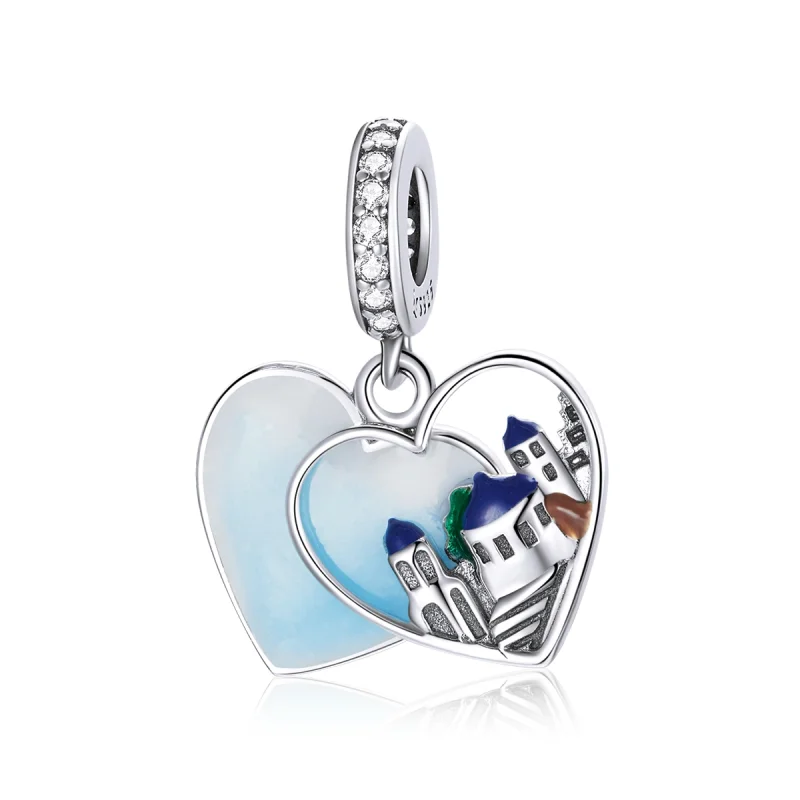 (imagem para) Charm Pendente Cenário Encantador estilo Pandora - SCC1742