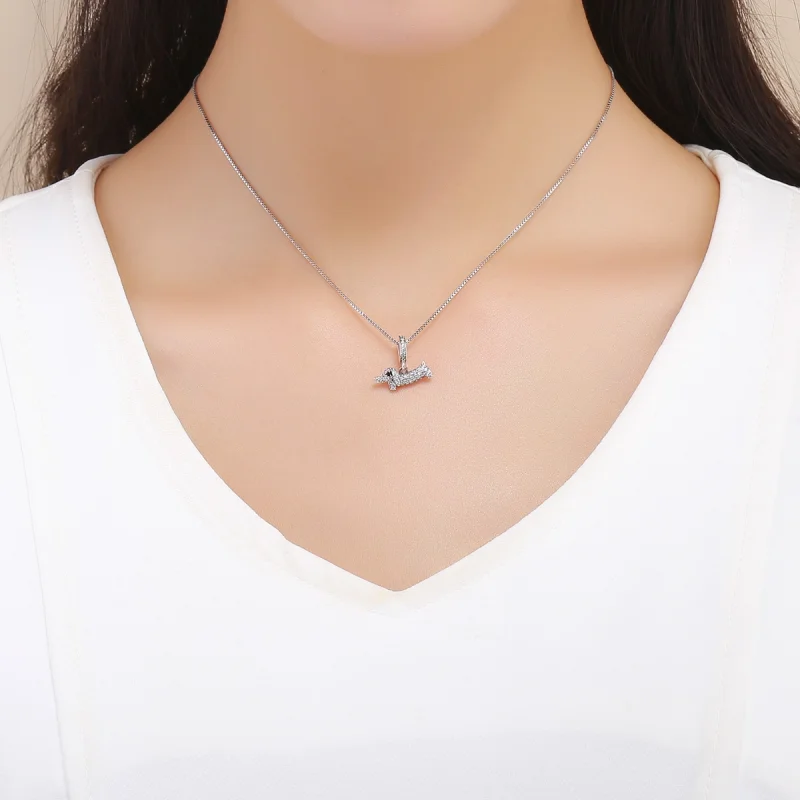 (imagem para) Charm Pendente Cão Salsicha estilo Pandora - SCC709 - Visualizar 5