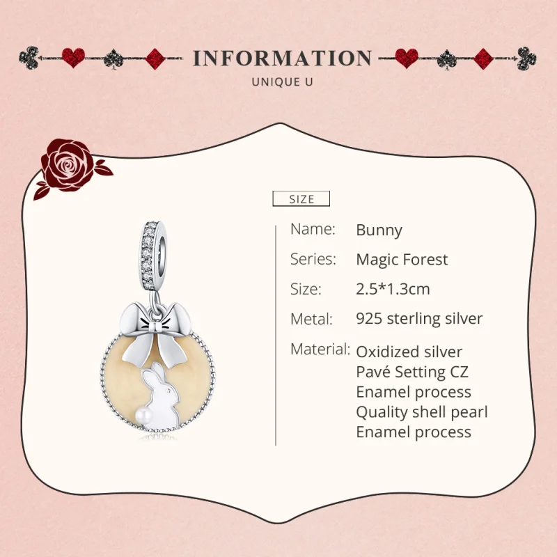 (imagem para) Charm Pendente Coelho life Pandora - SCC1439 - Visualizar 7