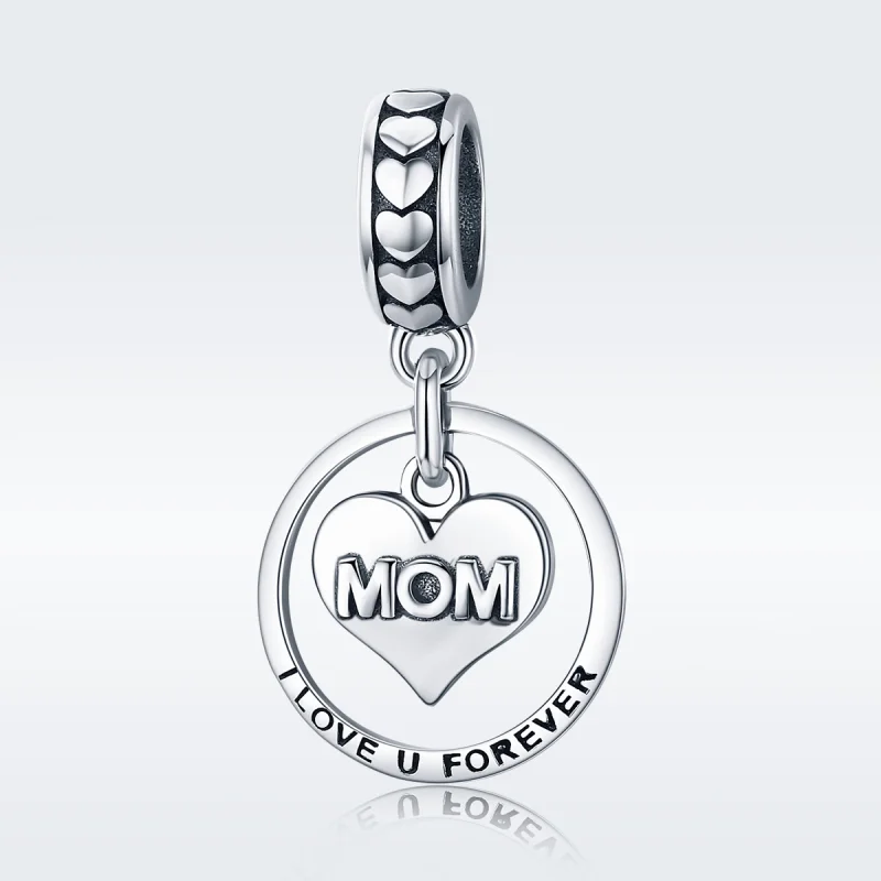 (imagem para) Charm Pendente Com amor, mãe estilo Pandora - SCC649 - Visualizar 2