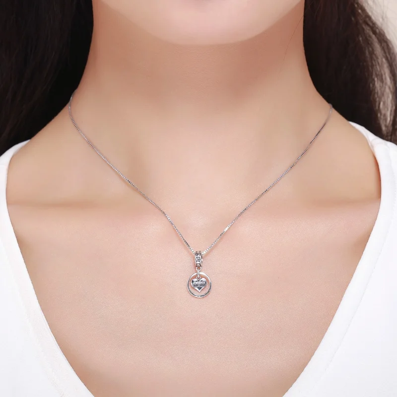 (imagem para) Charm Pendente Com amor, mãe estilo Pandora - SCC649 - Visualizar 6