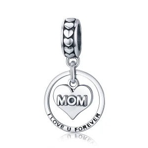 (imagem para) Charm Pendente Com amor, mãe estilo Pandora - SCC649