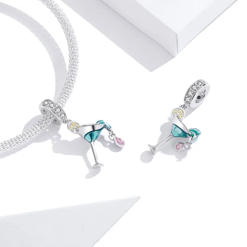 (imagem para) Charm Pendente Coquetel de verão estilo Pandora - BSC262 - Visualizar 4