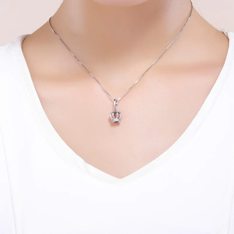 (imagem para) Charm Pendente Coroa elegante estilo Pandora - SCC781 - Visualizar 5