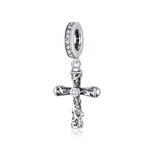 (imagem para) Charm Pendente Cruz Vintage estilo Pandora - BSC313