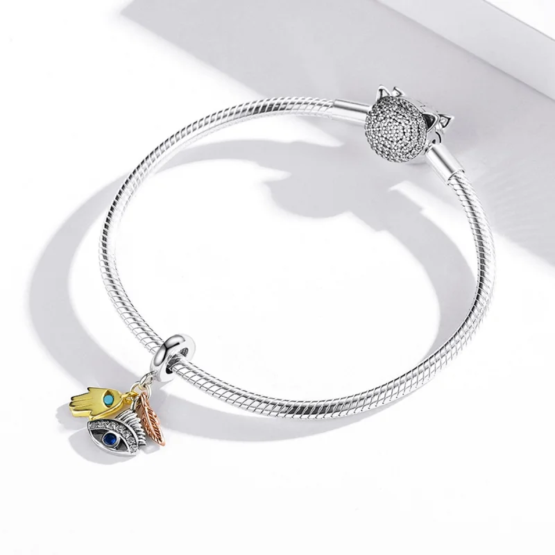 (imagem para) Charm Pendente Egito - Lucky Guardian estilo Pandora - SCC1860 - Visualizar 3