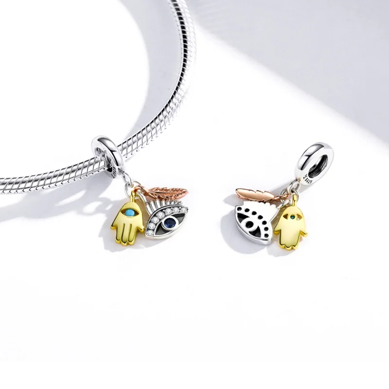 (imagem para) Charm Pendente Egito - Lucky Guardian estilo Pandora - SCC1860 - Visualizar 4