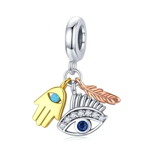 (imagem para) Charm Pendente Egito - Lucky Guardian estilo Pandora - SCC1860