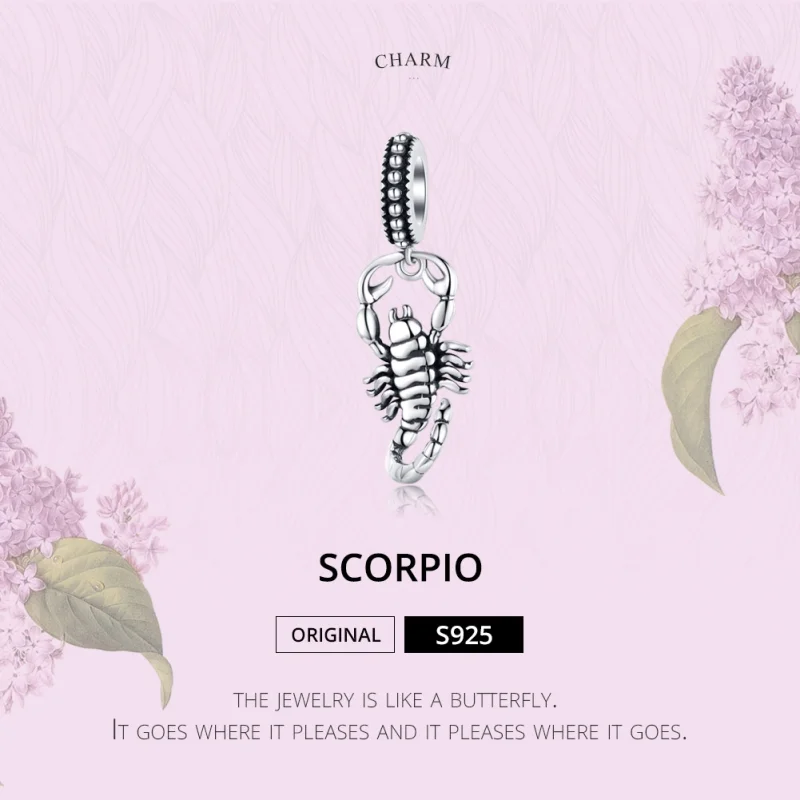 (imagem para) Charm Pendente Escorpião estilo Pandora - SCC1329 - Visualizar 6