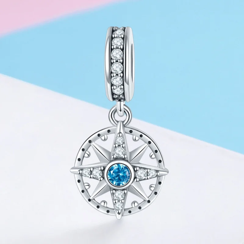 (imagem para) Charm Pendente estrela polar estilo Pandora - SCC847 - Visualizar 2