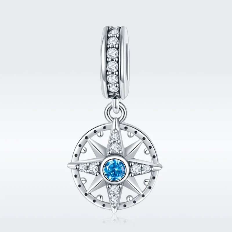 (imagem para) Charm Pendente estrela polar estilo Pandora - SCC847 - Visualizar 3