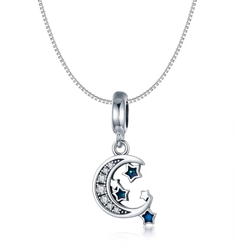 (imagem para) Charm Pendente Estrelas brilhantes estilo Pandora - SCC639 - Visualizar 6