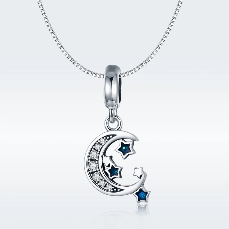 (imagem para) Charm Pendente Estrelas brilhantes estilo Pandora - SCC639 - Visualizar 8