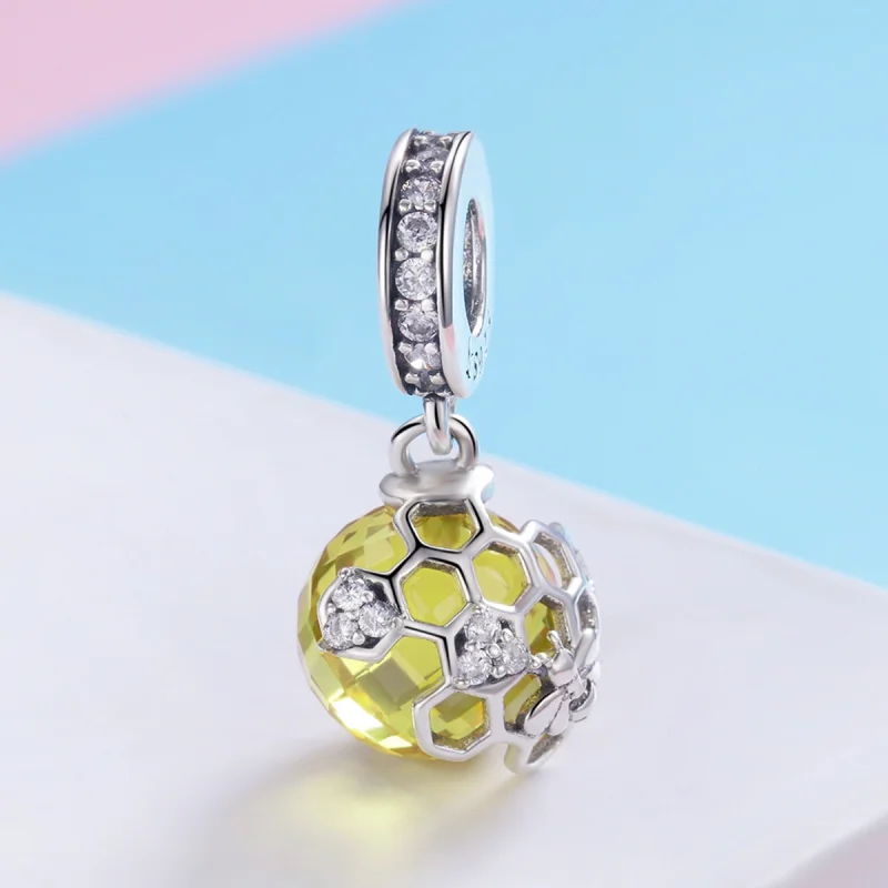 (imagem para) Charm Pendente Favo de mel estilo Pandora - SCC879 - Visualizar 2