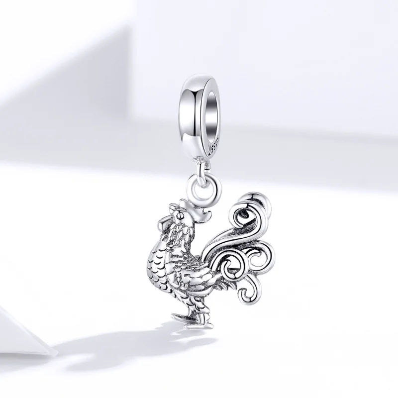 (imagem para) Charm Pendente Galo valente estilo Pandora - SCC1337 - Visualizar 2