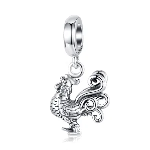 (imagem para) Charm Pendente Galo valente estilo Pandora - SCC1337