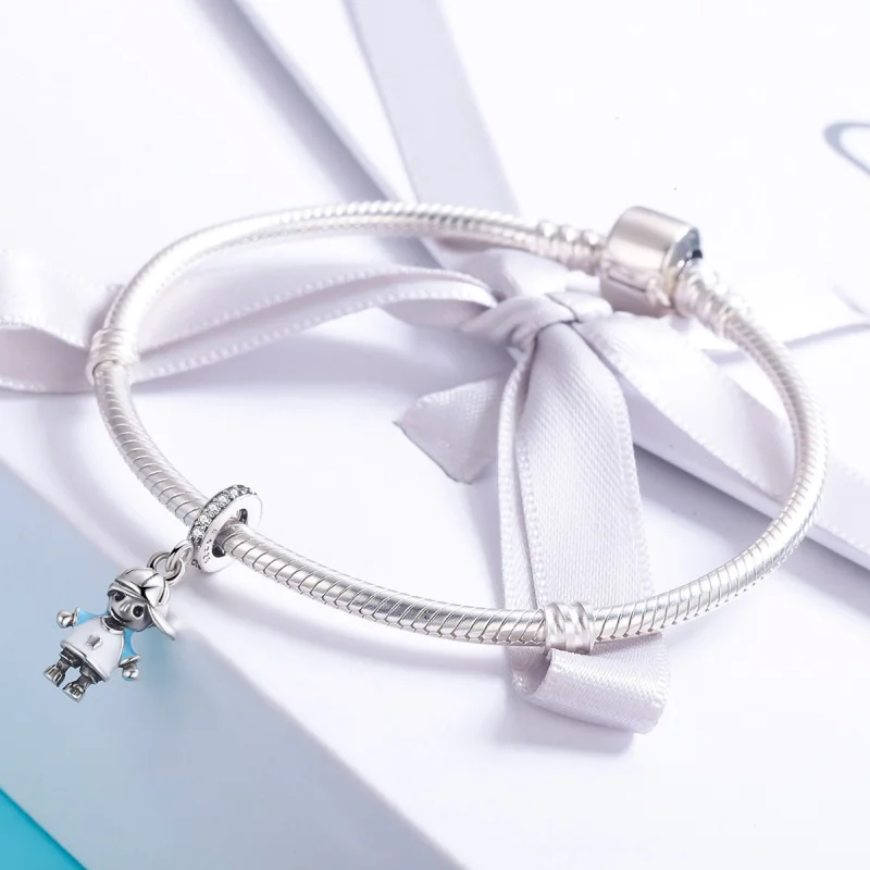 (imagem para) Charm Pendente Garotinho vida perfeita estilo Pandora - SCC544 - Visualizar 5