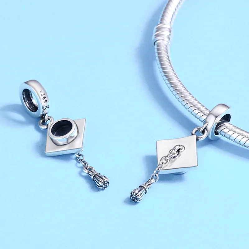 (imagem para) Charm Pendente Graduation Trencher Cap estilo Pandora - SCC459 - Visualizar 5