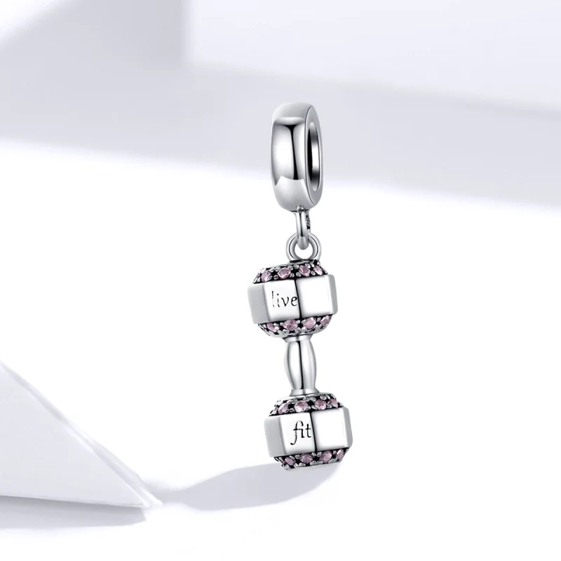 (imagem para) Charm Pendente Haltere estilo Pandora - SCC1340 - Visualizar 2