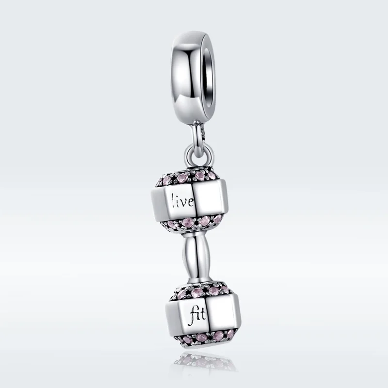 (imagem para) Charm Pendente Haltere estilo Pandora - SCC1340 - Visualizar 5