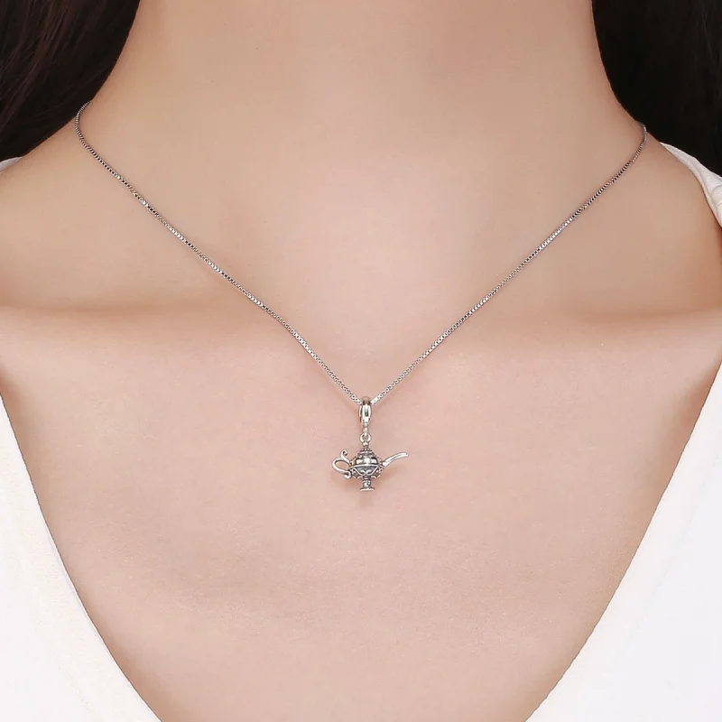 (imagem para) Charm Pendente Lâmpada de Aladim estilo Pandora - SCC703 - Visualizar 4