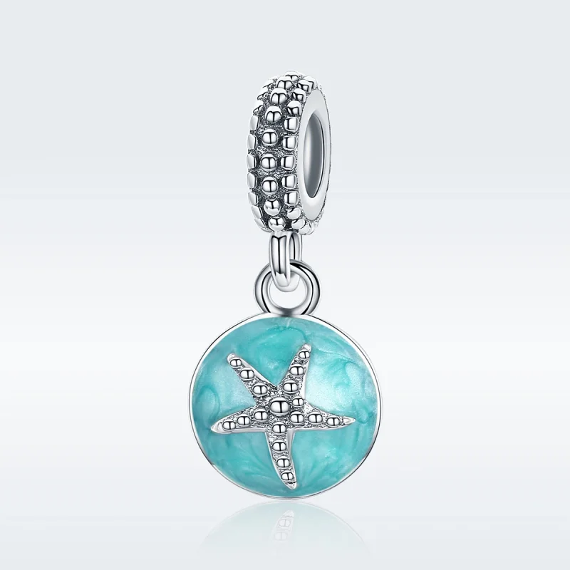 (imagem para) Charm Pendente Mar Azul estilo verão estilo Pandora - SCC136 - Visualizar 8
