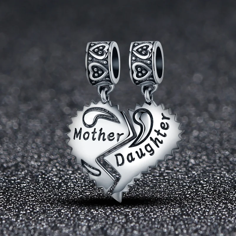 (imagem para) Charm Pendente Mãe e filha estilo Pandora - SCC427 - Visualizar 2