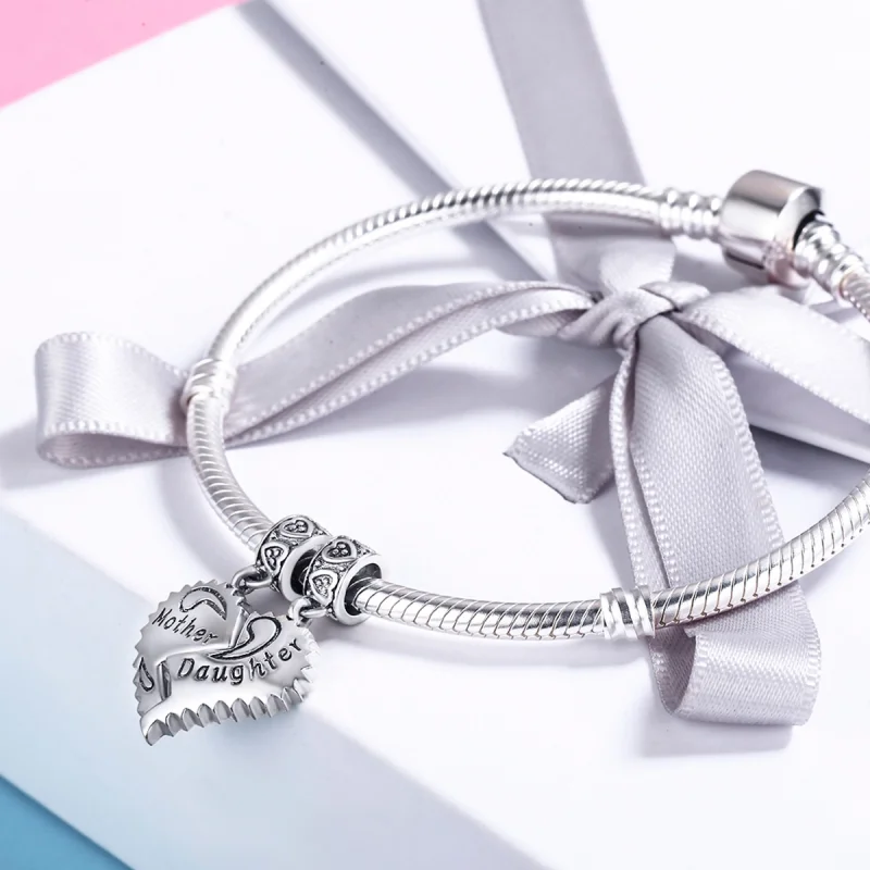 (imagem para) Charm Pendente Mãe e filha estilo Pandora - SCC427 - Visualizar 4