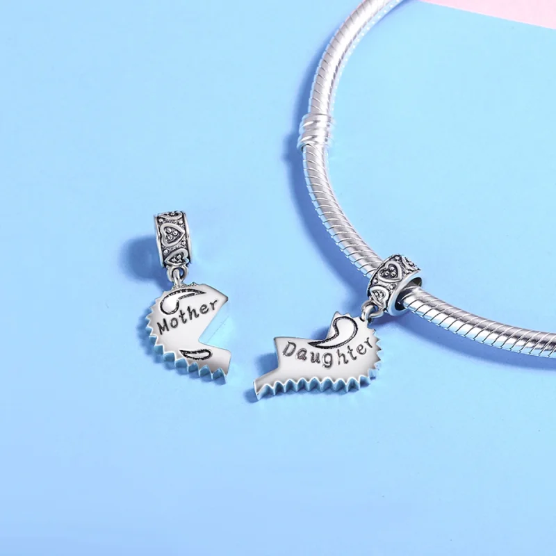 (imagem para) Charm Pendente Mãe e filha estilo Pandora - SCC427 - Visualizar 5