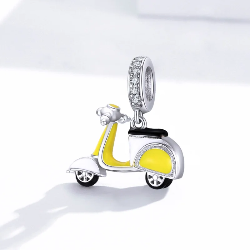 (imagem para) Charm Pendente Motocicleta estilo Pandora - BSC136 - Visualizar 2