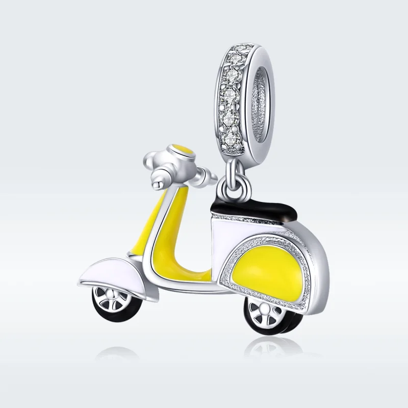 (imagem para) Charm Pendente Motocicleta estilo Pandora - BSC136 - Visualizar 5