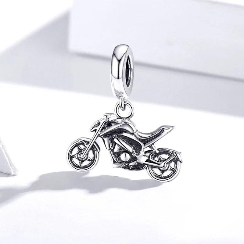 (imagem para) Charm Pendente Motocicleta estilo Pandora - SCC1712 - Visualizar 2