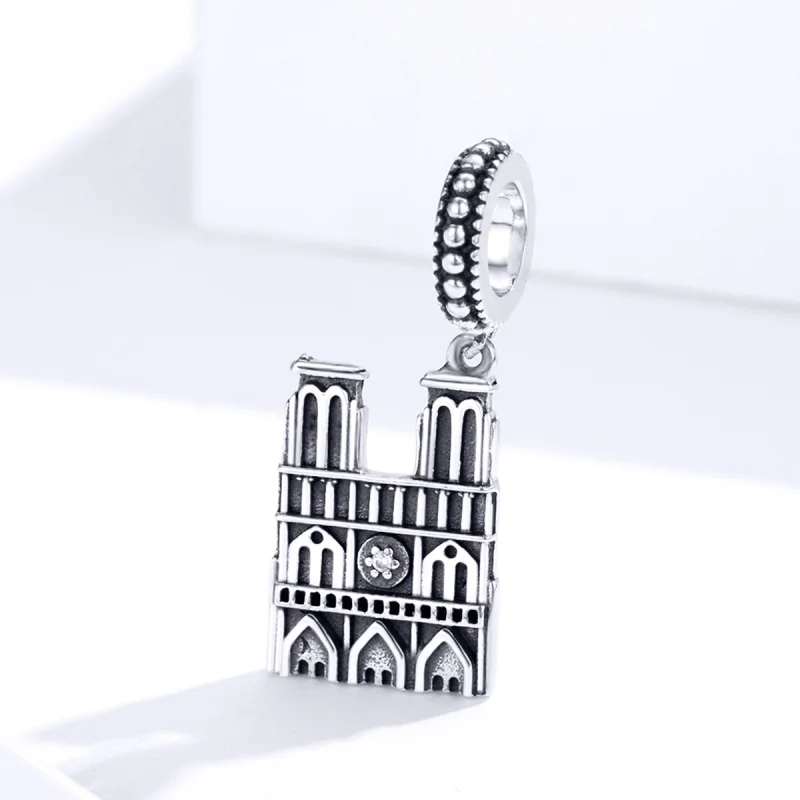 (imagem para) Charm Pendente Motre Dame De Paris estilo Pandora - SCC1328 - Visualizar 2