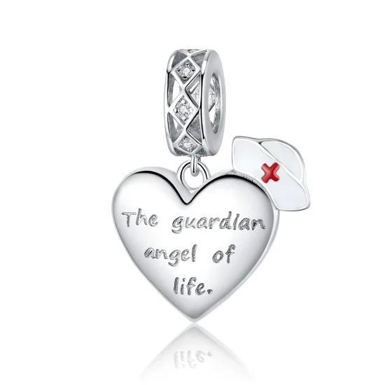 (imagem para) Charm Pendente O anjo da guarda da vida estilo Pandora - BSC307