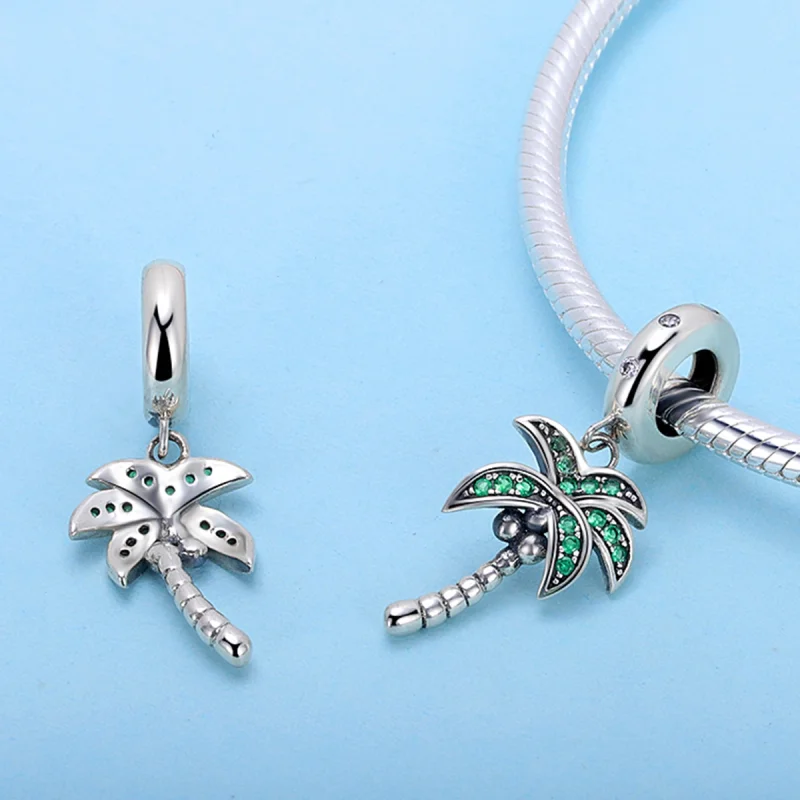 (imagem para) Charm Pendente Palmeira estilo Pandora - SCC697 - Visualizar 2