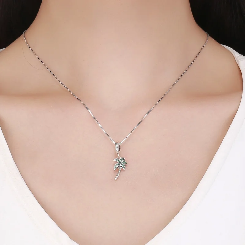 (imagem para) Charm Pendente Palmeira estilo Pandora - SCC697 - Visualizar 5