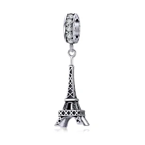 (imagem para) Charm Pendente Paris Torre Eiffel estilo Pandora - BSC154