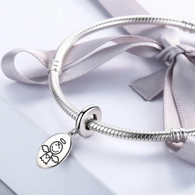 (imagem para) Charm Pendente Perda de aborto infantil estilo Pandora - SCC328 - Visualizar 4