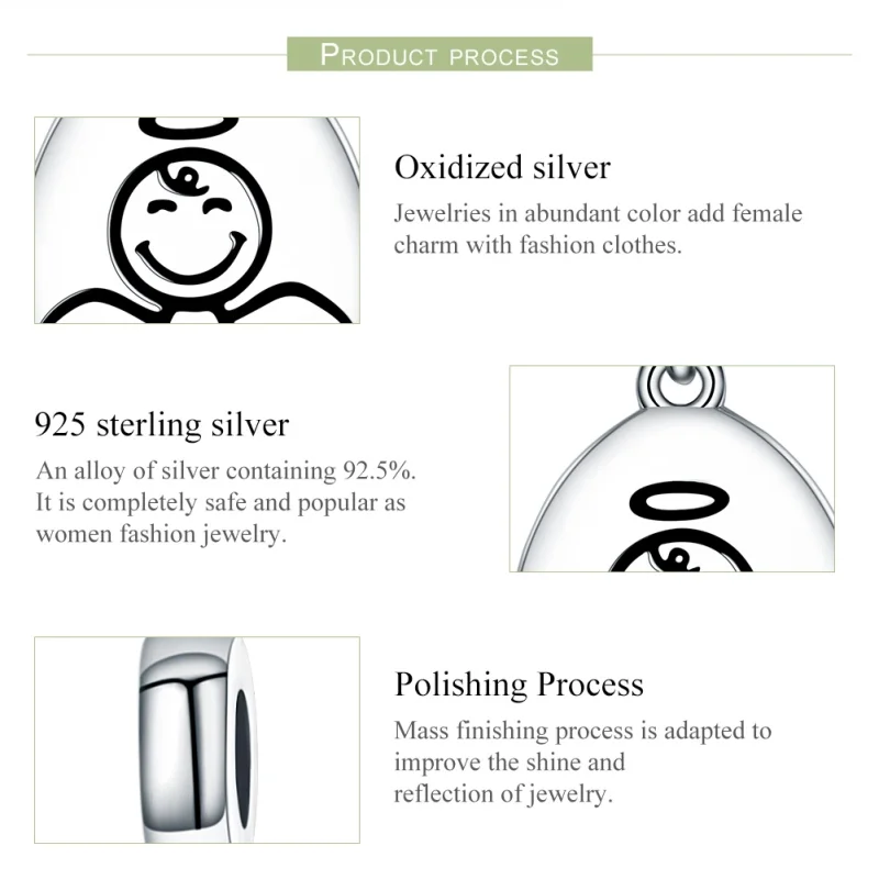 (imagem para) Charm Pendente Perda de aborto infantil estilo Pandora - SCC328 - Visualizar 8