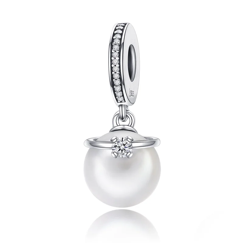 (imagem para) Charm Pendente Pérolas Elegantes estilo Pandora - SCC137 - Visualizar 2