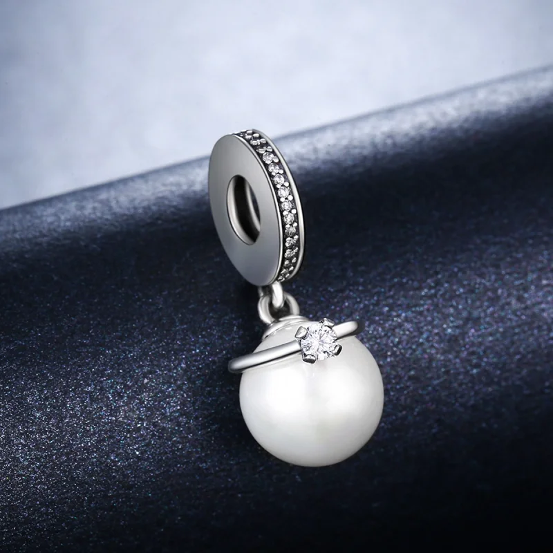 (imagem para) Charm Pendente Pérolas Elegantes estilo Pandora - SCC137 - Visualizar 6