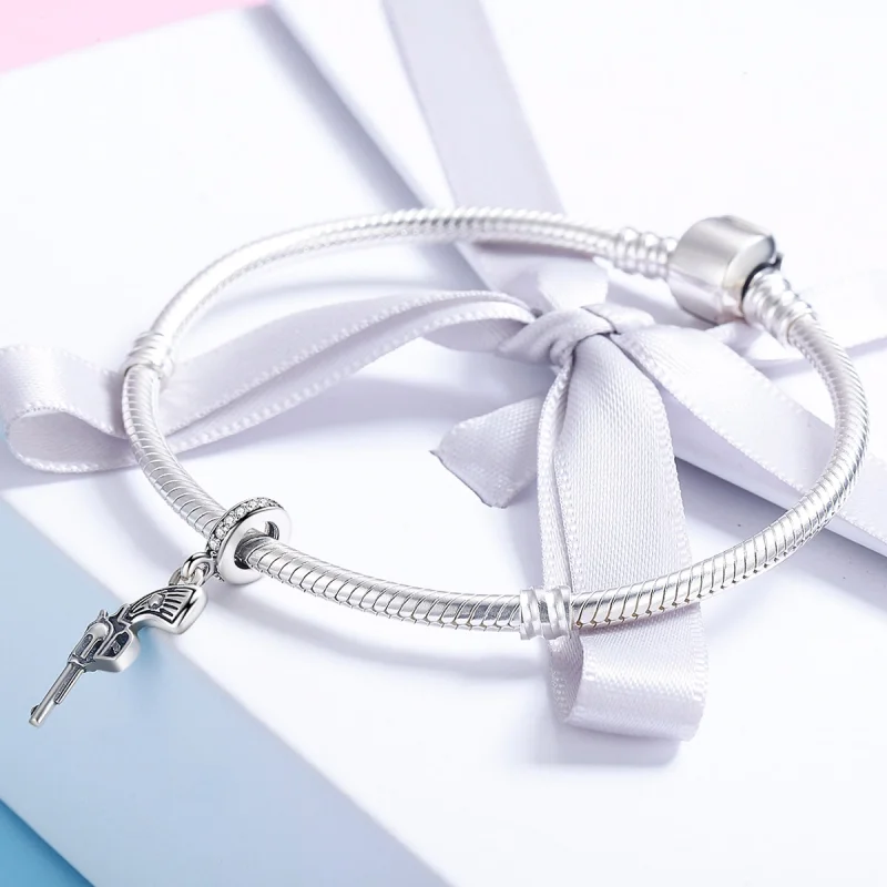 (imagem para) Charm Pendente Revólver estilo Pandora - SCC508 - Visualizar 4