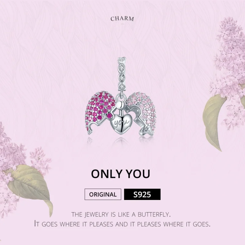 (imagem para) Charm Pendente Só você life Pandora - BSC282 - Visualizar 6