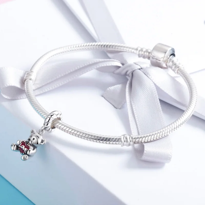 (imagem para) Charm Pendente Ursinho life Pandora - SCC521 - Visualizar 4