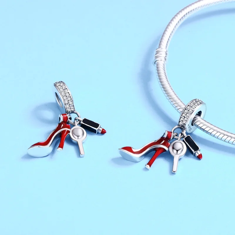 (imagem para) Charm Pendente Vestido sexy estilo Pandora - SCC457 - Visualizar 5